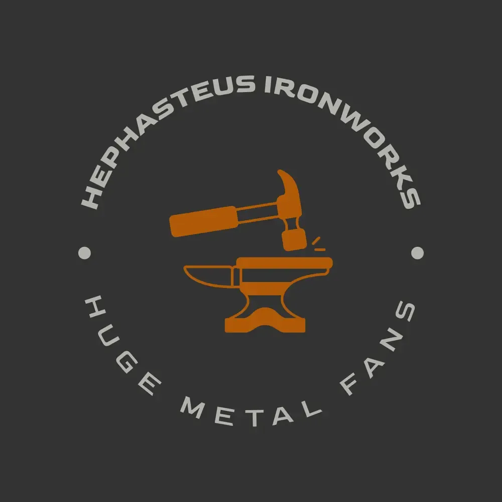 Logo korporátu Hephasteus Ironworks