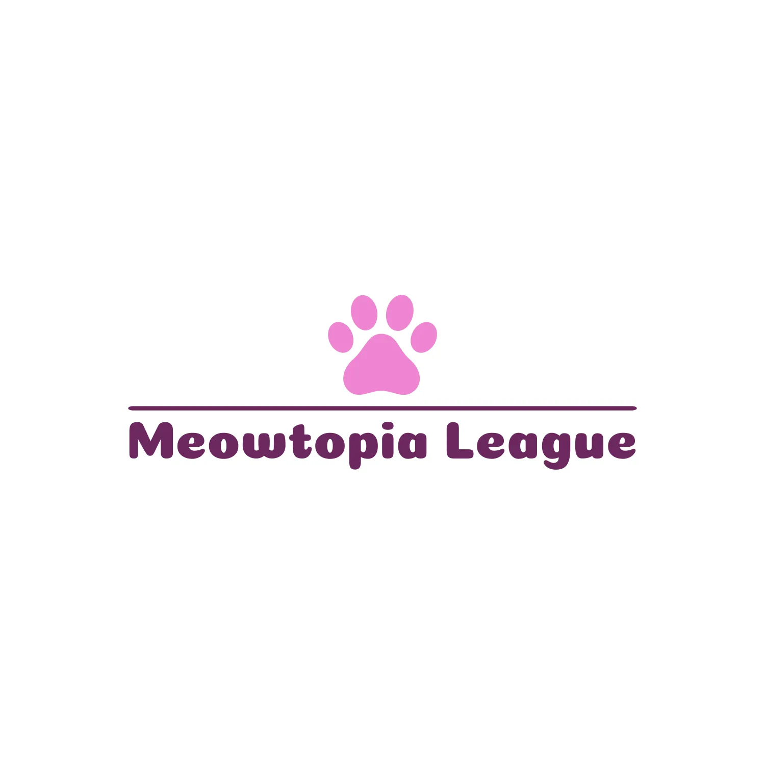 Logo neziskovky Meowtopia League